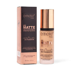 Emelie Paris New Matte Maker Liquid Powder 2-in-1 Foundation