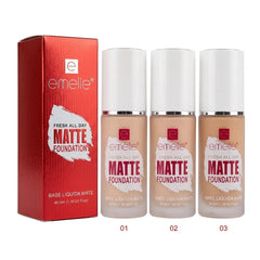 Emelie Fresh All Day Matte Liquid Foundation 40ml (H71)