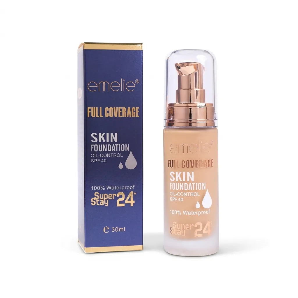 Emelie Full Coverage Skin Foundation SPF 40