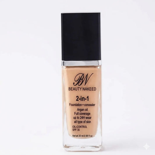 Beauty Naked 2-in-1 Foundation + Concealer with Argan Oil SPF 35