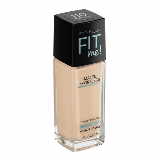 Maybelline Fit Me Matte + Poreless Foundation (Shades 110, 115, 120)