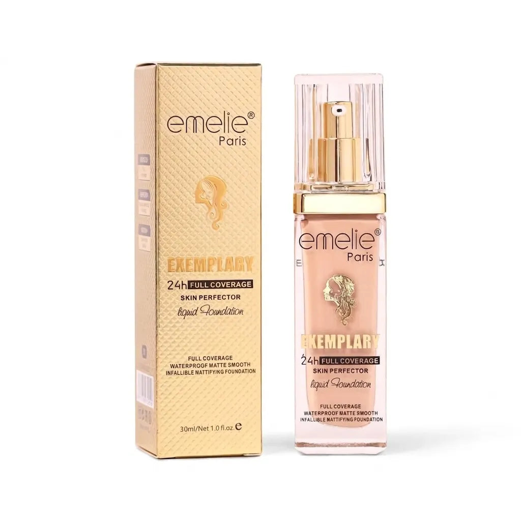 Emelie Paris Exemplary 24h Full Coverage Liquid Foundation 30ml
