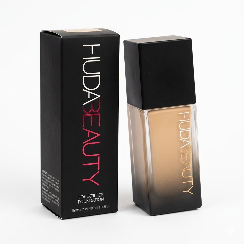 Huda Beauty Faux Filter Luminous Matte Foundation.